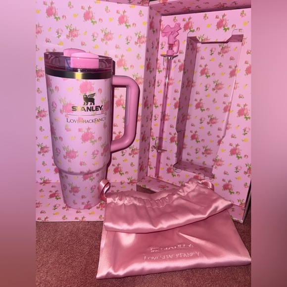 STANLEY 1913 X LOVESHACKFANCY QUENCHER FLOWSTATE TUMBLERIBIZA SUNSET30 OZ